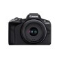 Canon EOS R50 + RF-S 18-45mm F4.5-6.3 IS STM - Black Canon EOS R50 + RF-S 18-45mm F4.5-6.3 IS STM - Black